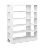 Artiss 6-Tier 30-Pair White Shoe Rack Cabinet — Modern Entryway Storage — Allure Home Collections