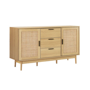 Waikerie 3 Drawer Buffet Sideboard, Oak