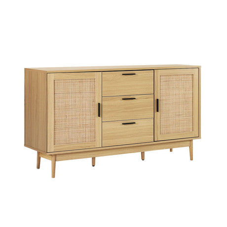 Waikerie 3 Drawer Buffet Sideboard, Oak