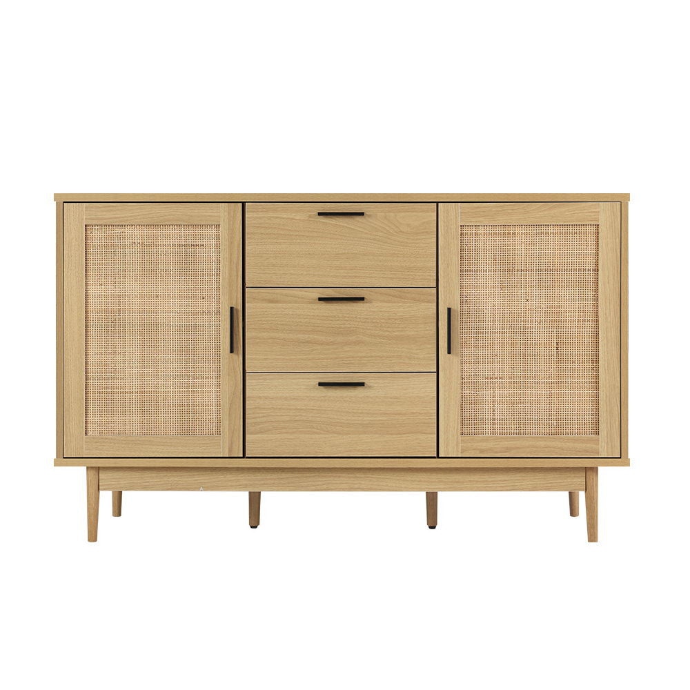 Waikerie 3 Drawer Buffet Sideboard, Oak