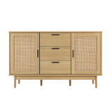 Waikerie 3 Drawer Buffet Sideboard, Oak