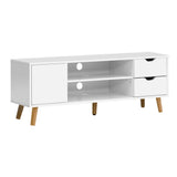 Artiss Larin 120cm White Scandinavian TV Cabinet — Allure Home Collections