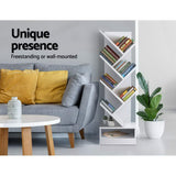Artiss ECHO White 7-Tier Tree Bookshelf