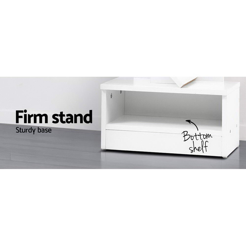 Artiss ECHO White 7-Tier Tree Bookshelf