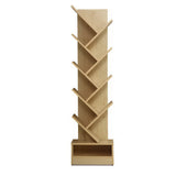 Artiss Natural Tree Bookshelf - 9 Tiers