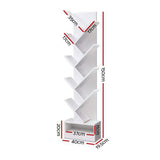 Artiss ECHO White 9-Tier Tree Bookshelf