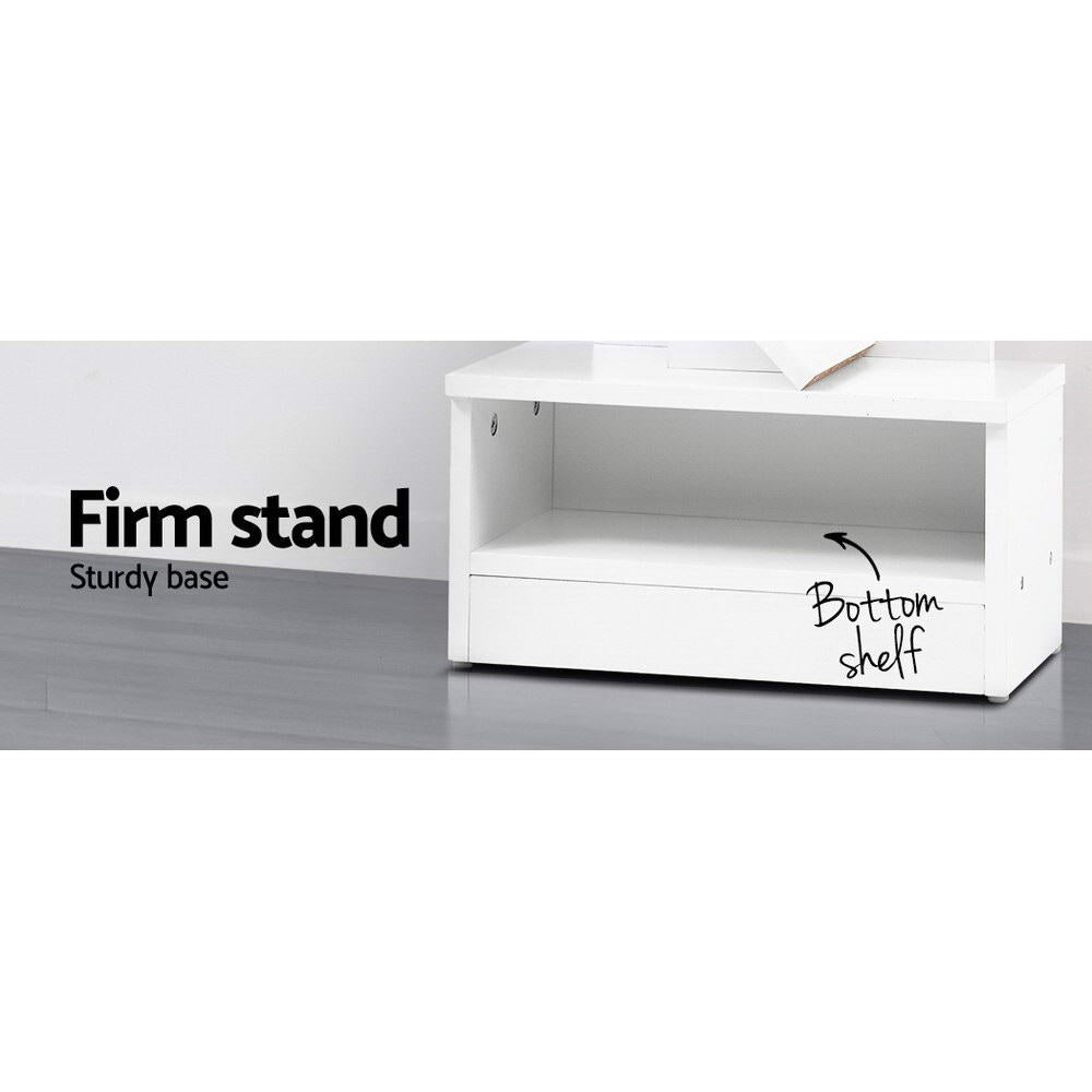 Artiss ECHO White 9-Tier Tree Bookshelf