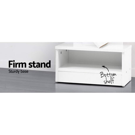 Artiss ECHO White 9-Tier Tree Bookshelf