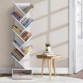 Highgate 9 Tier Bookshelf, White