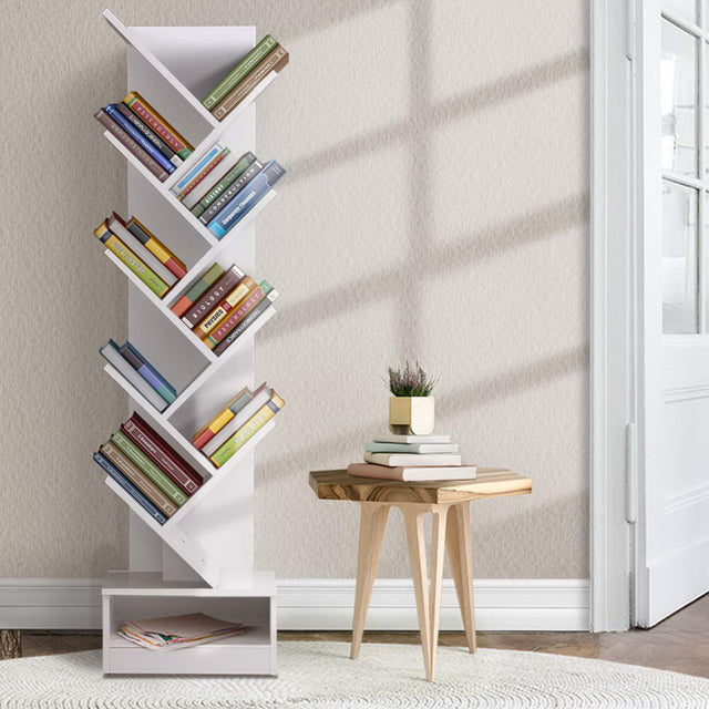 Highgate 9 Tier Bookshelf, White