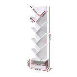Highgate 9 Tier Bookshelf, White