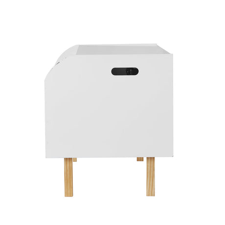 Keezi 2-in-1 Kids Toy Box Chest and Bookshelf Storage Unit — Allure Home Collections