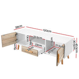 Artiss 120cm Scandinavian TV Cabinet Unit