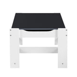 Wakatipu Kids Activity Table and 2 Chairs, Chalkboard, Grey