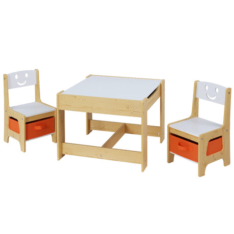Kids table and chairs set dimensions
