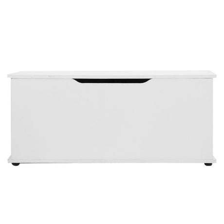 Kids toy box storing toys and blankets