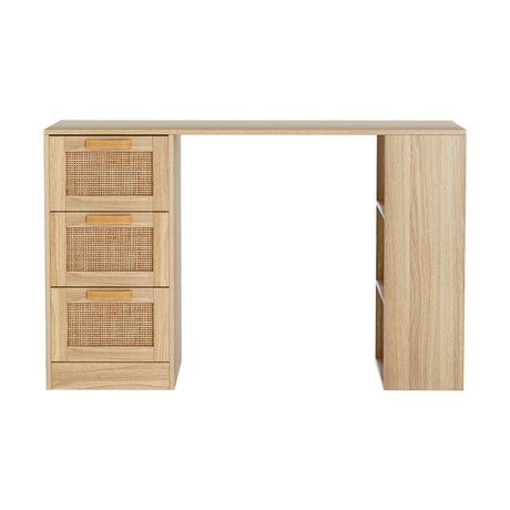 Richardson Computer Desk, Light Wood 120cm view 3
