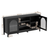 Gol Gol 2 Door Buffet Sideboard, Black