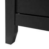 Artiss Black Buffet Sideboard with Shelves and Double Doors — Modern Storage — Allure Home Collections