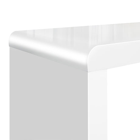Powelltown Nesting Coffee Table 3pcs, Glossy White