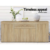 Berri 1 Drawer Buffet Sideboard, Oak