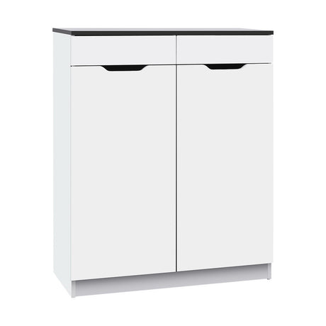 Raglan High Gloss Shoe Cabinet, White image 2