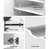 Raglan High Gloss Shoe Cabinet, White image 7