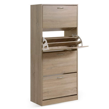 Halls Gap 60 Pair Shoe Cabinet, Wood image 2