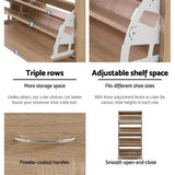 Halls Gap 60 Pair Shoe Cabinet, Wood image 6