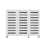 Artiss 5-Tier 30-Pair Adjustable White Shoe Rack Cabinet — 114x33x97cm — Allure Home Collections