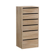Medway 6 Drawer Tallboy, Pine