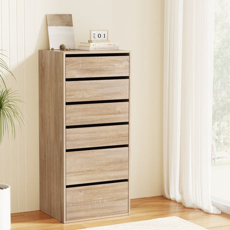 Medway 6 Drawer Tallboy, Pine