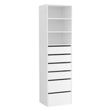Artiss 6-Drawer Tallboy Cabinet in White — Modern Storage — Allure Home Collections