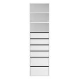 Artiss 6-Drawer Tallboy Cabinet in White — Modern Storage — Allure Home Collections