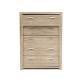 Artiss MAXI 5-Drawer Tallboy in Pine — Allure Home Collections