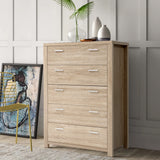 Artiss MAXI 5-Drawer Tallboy in Pine — Allure Home Collections