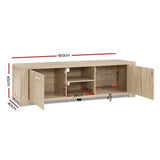 Artiss Maxi 160cm Pine TV Cabinet — Honeycomb Board Construction — Allure Home Collections
