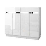 Hawkesdale High Gloss Shoe Cabinet, White