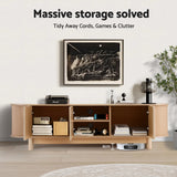 Artiss 160cm Pine TV Unit Storage Cabinet — Allure Home Collections