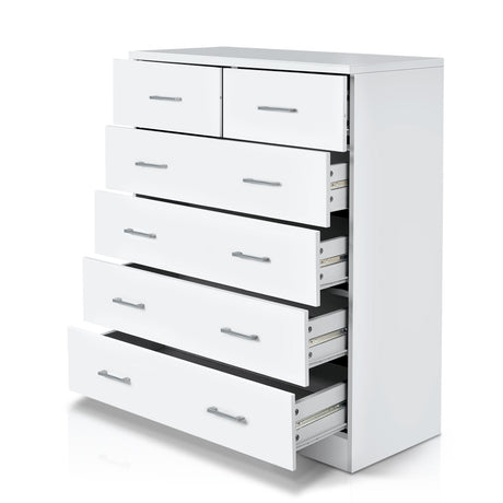 Artiss ANDES 6-Drawer Chest of Drawers — Plastic or Double Handles — Allure Home Collections