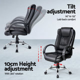 Cook Computer Desk and Office Chair Set, Black 120cm