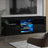Artiss Bobi LED Entertainment Unit with Storage — Black or White, 160 x 35 x 60cm — Allure Home Collections