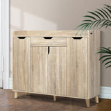 Cavendish 26 Pair Shoe Cabinet, Pine
