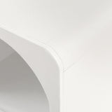 Artiss ARCHED Bedside Table with Shelves in White — Allure Home Collections