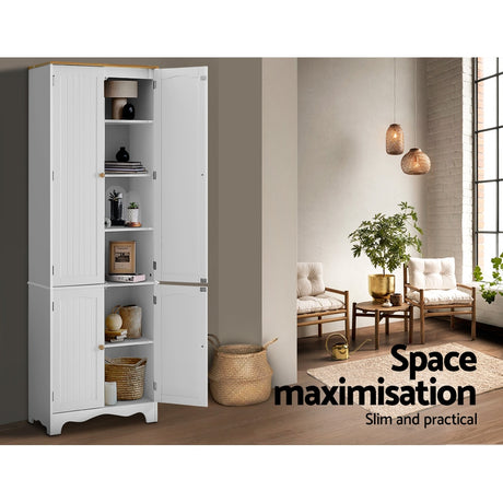 Taylorville 4 Door Buffet Sideboard, White