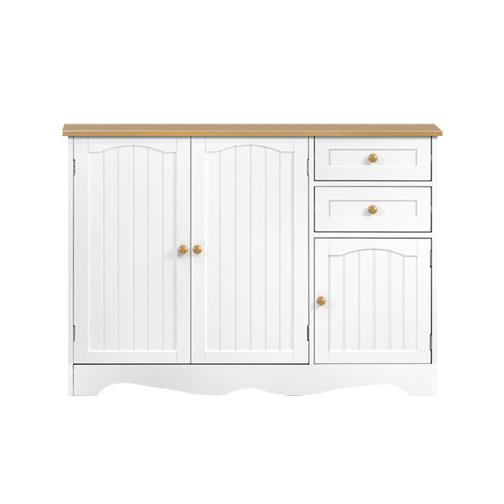 Gerard 3 Door 2 Drawer Buffet Sideboard, White