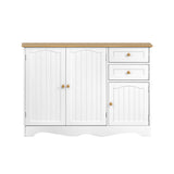 Gerard 3 Door 2 Drawer Buffet Sideboard, White