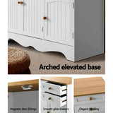 Gerard 3 Door 2 Drawer Buffet Sideboard, White
