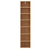 Artiss MILO Pine 7-Tier Bookshelf