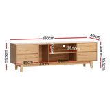 Artiss Asa 180cm Lowline TV Cabinet — Minimalist Handle-Less Design — Allure Home Collections